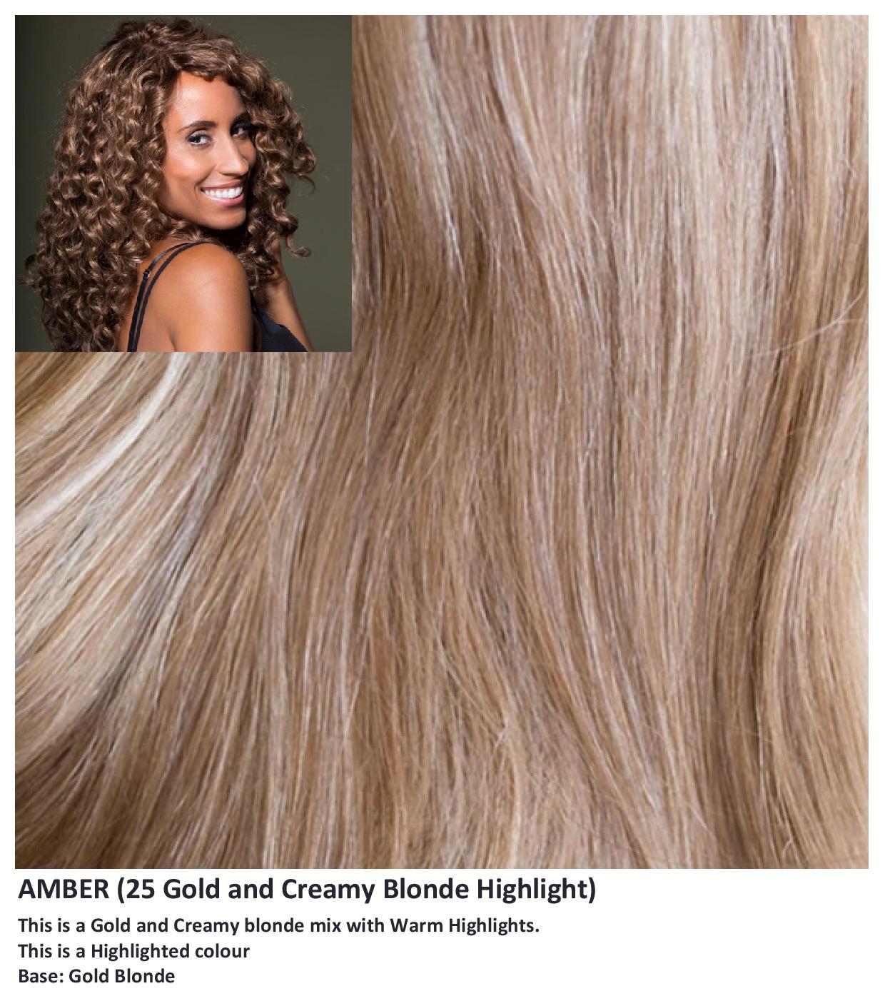 Amber Human Hair wig Gem Collection (VAT Exempt) - Hairlucinationswigs Ltd