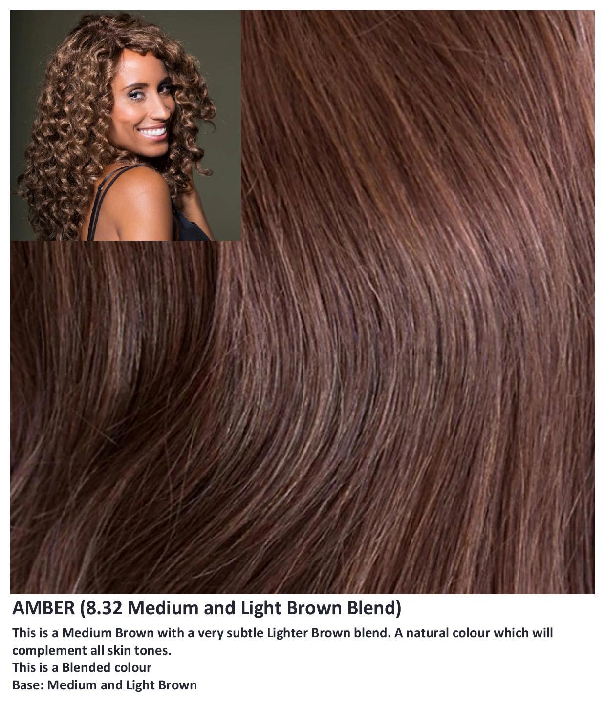 Amber Human Hair wig Gem Collection (VAT Exempt) - Hairlucinationswigs Ltd