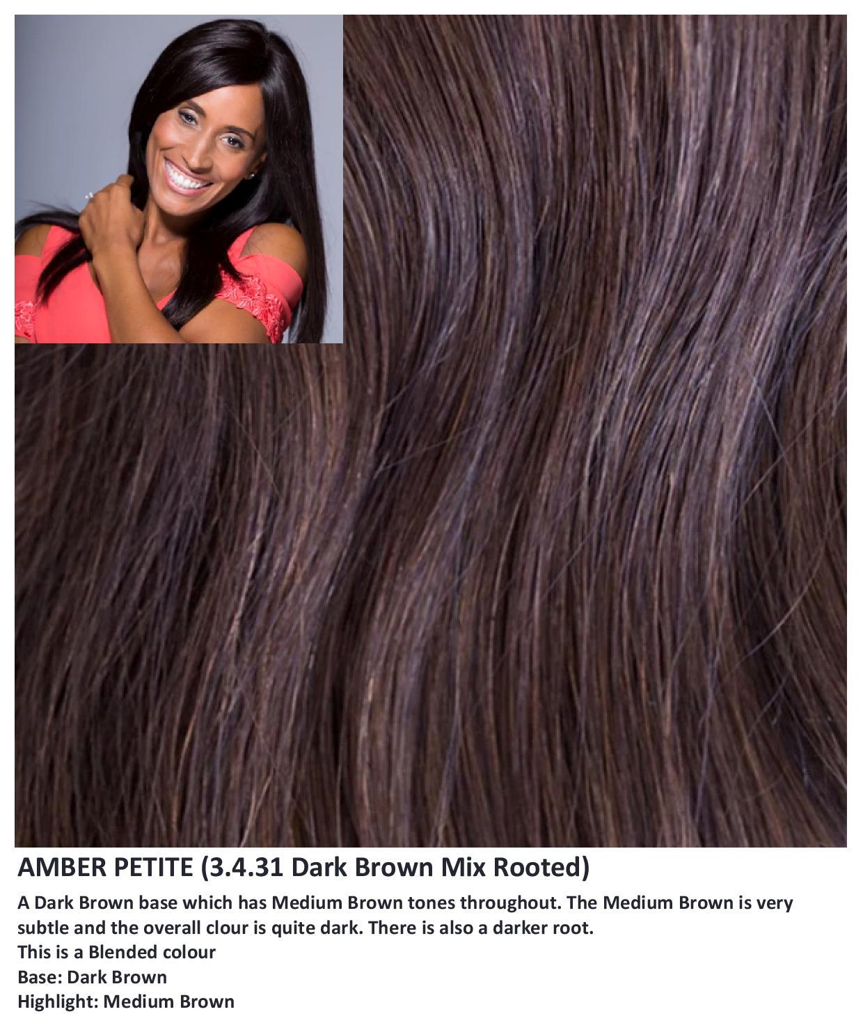 Amber Petite Human Hair wig Gem Collection (VAT Exempt) - Hairlucinationswigs Ltd