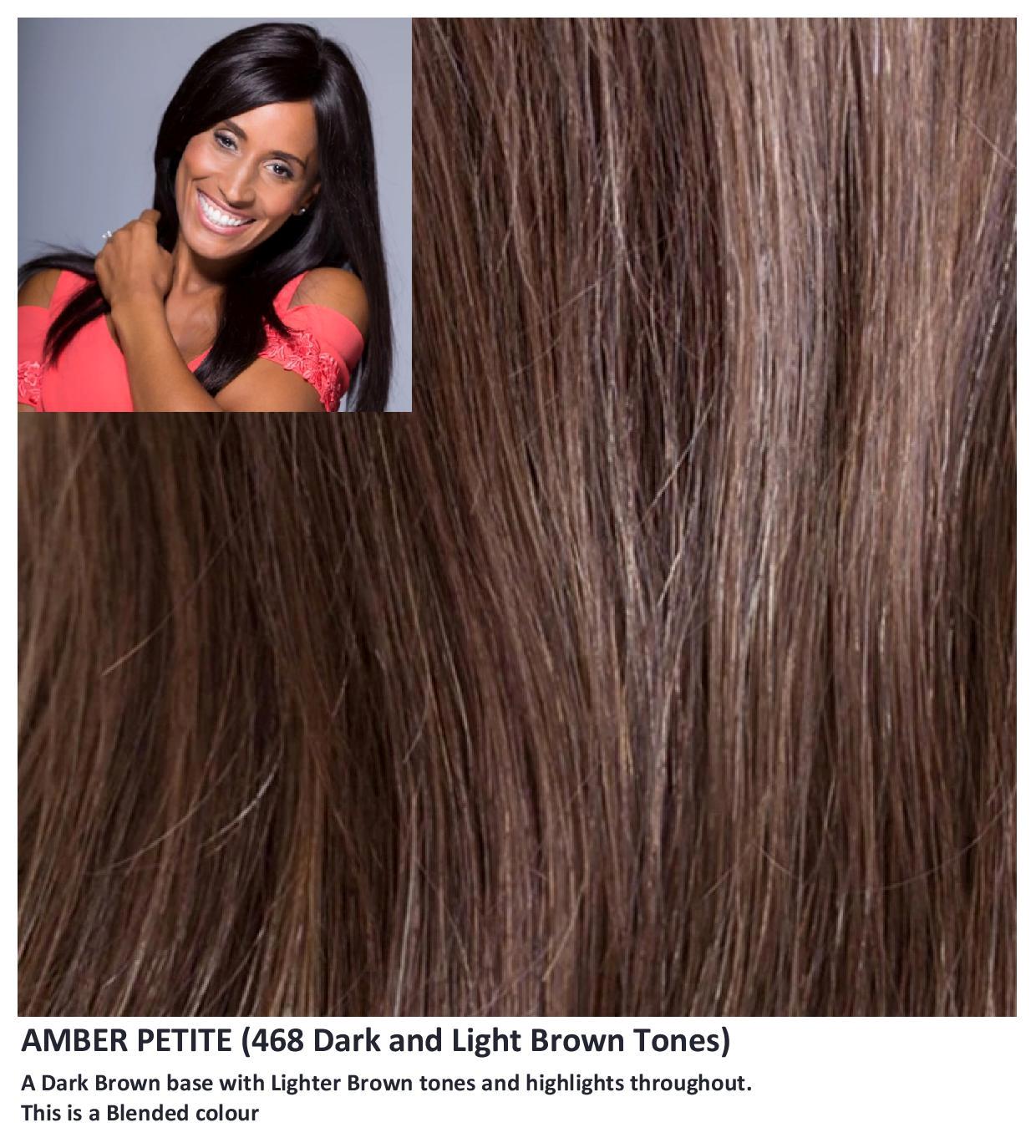 Amber Petite Human Hair wig Gem Collection (VAT Exempt) - Hairlucinationswigs Ltd