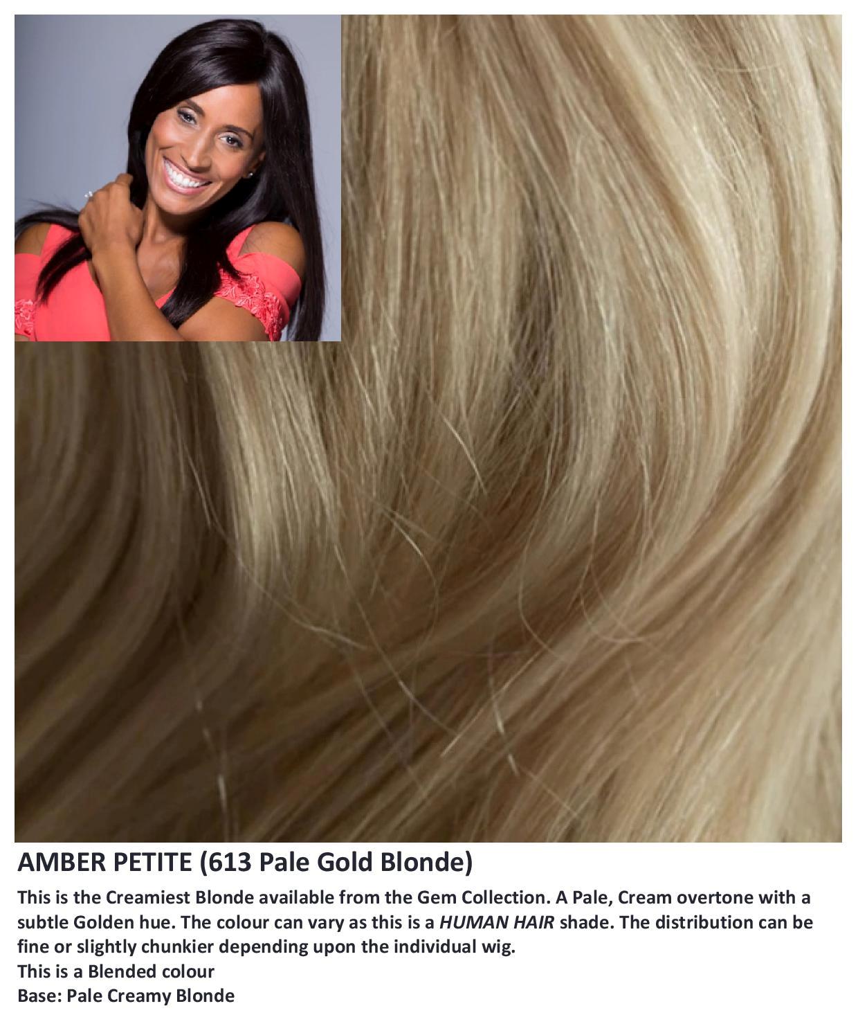 Amber Petite Human Hair wig Gem Collection (VAT Exempt) - Hairlucinationswigs Ltd