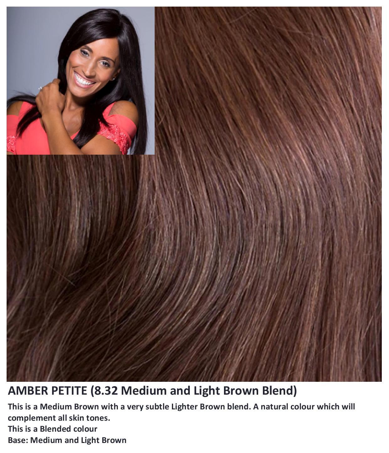 Amber Petite Human Hair wig Gem Collection (Long) - Hairlucinationswigs Ltd