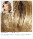 Azzurra Mono wig Stimulate Art Class Collection (VAT Exempt)
