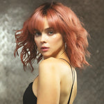 Breezy Wavez wig by Rene of Paris Muse Collection Dusty Rose. UK Supplier Liverpool Merseyside Greater Manchester Cheshire North West Hairlucinationswigs 