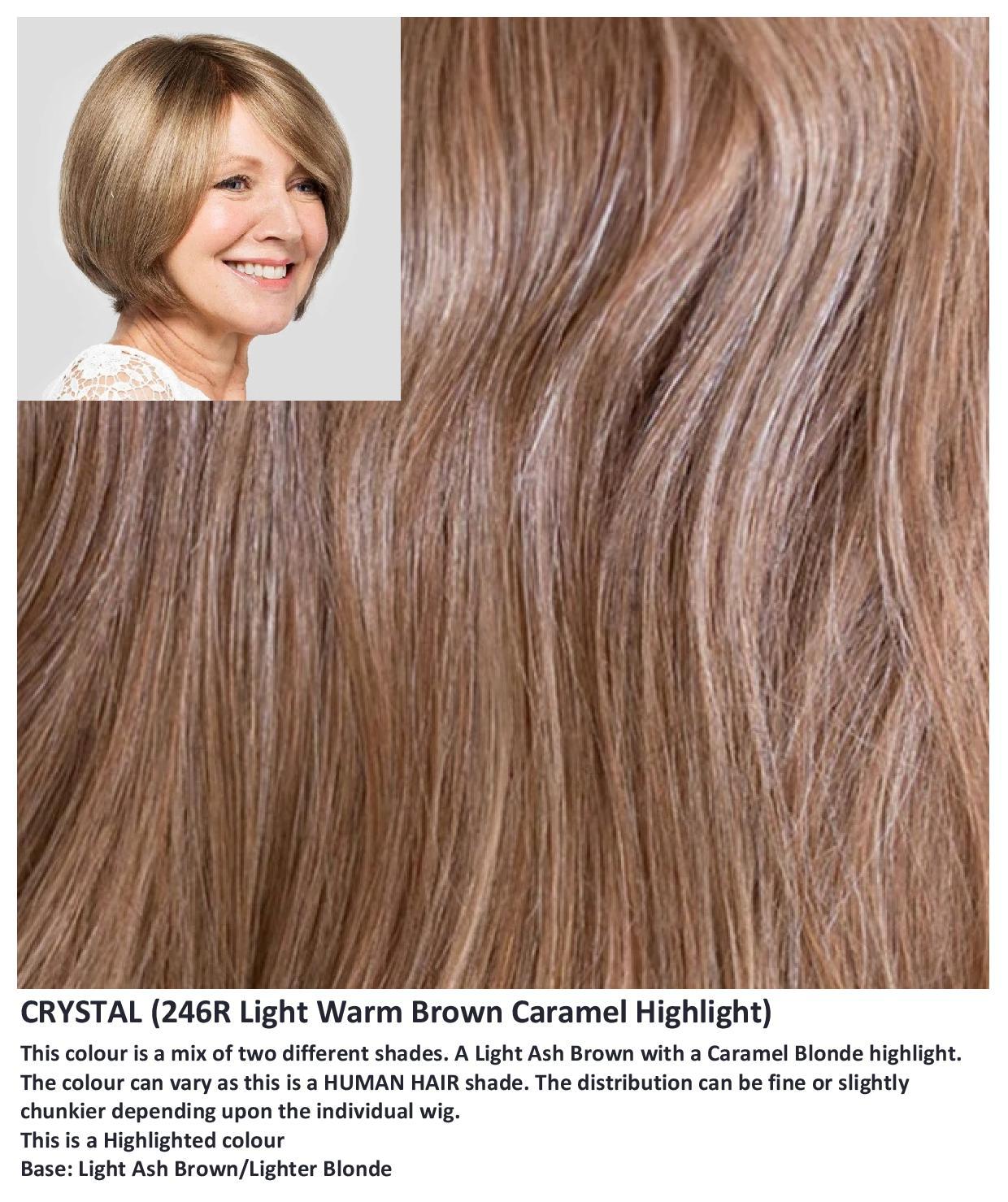 Crystal Human Hair wig Gem Collection (VAT Exempt) - Hairlucinationswigs Ltd