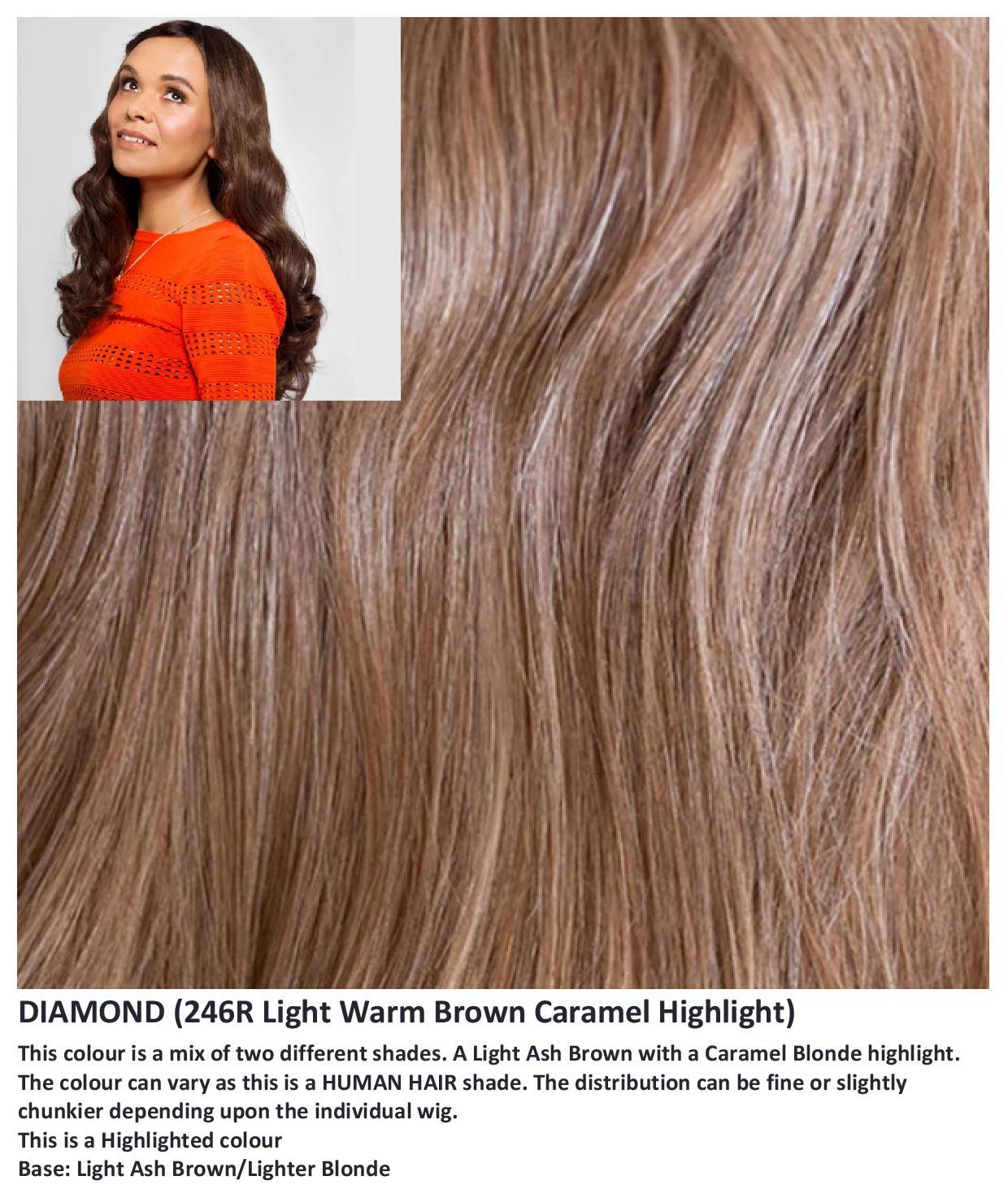 Diamond Human Hair wig Gem Collection (VAT Exempt) - Hairlucinationswigs Ltd