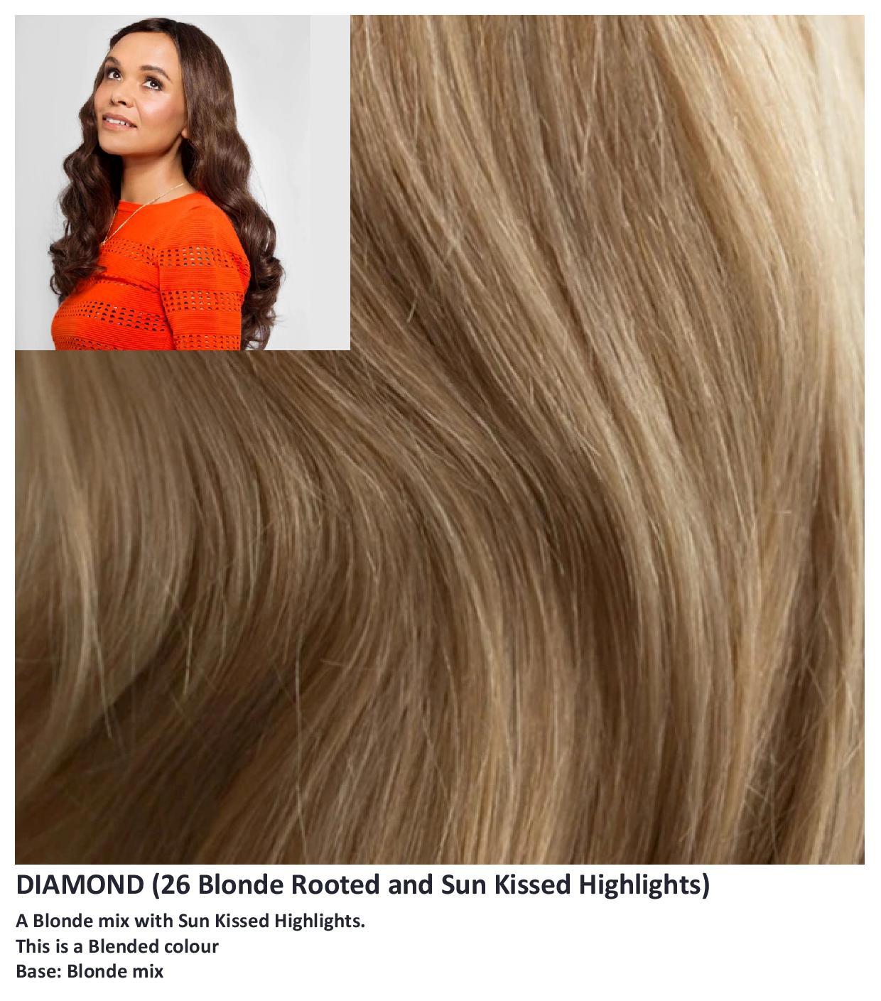 Diamond Human Hair wig Gem Collection (VAT Exempt) - Hairlucinationswigs Ltd