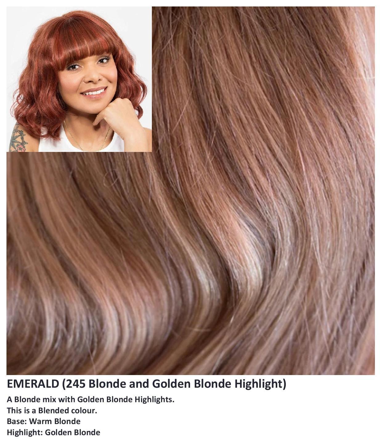 Emerald Human Hair wig Gem Collection (VAT Exempt) - Hairlucinationswigs Ltd