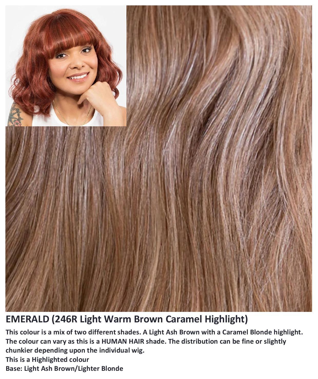 Emerald Human Hair wig Gem Collection (VAT Exempt) - Hairlucinationswigs Ltd