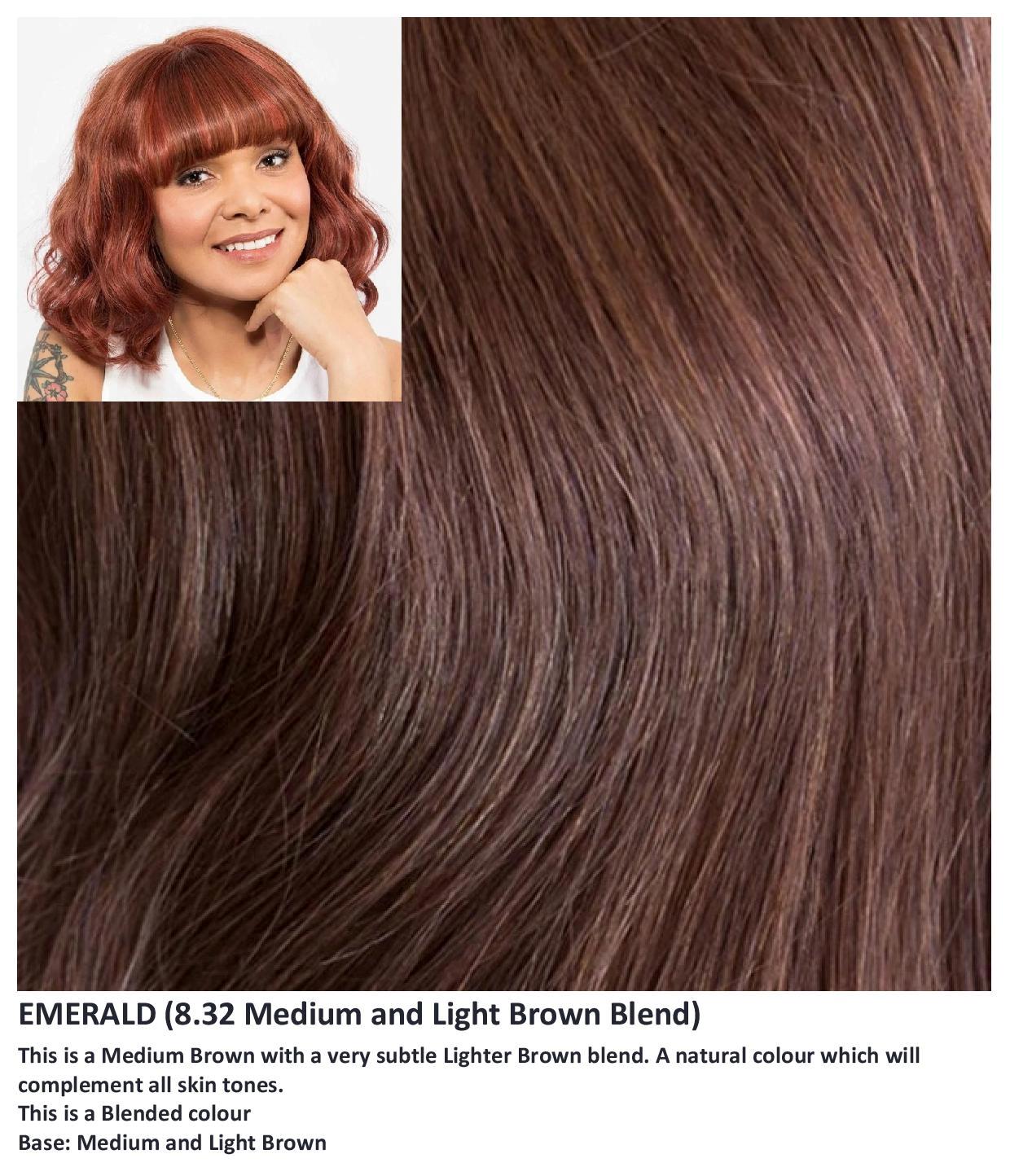 Emerald Human Hair wig Gem Collection (VAT Exempt) - Hairlucinationswigs Ltd