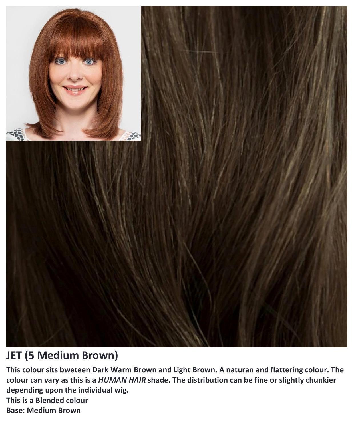 Jet Human Hair wig Gem Collection (Long) - Hairlucinationswigs Ltd